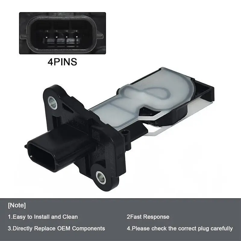 22680-5RB0A AFH60M-48 13800-59S00 Sensor Aliran Udara Massal MAF Untuk Nissan Rogue S SL SL Hybrid SV SV Hybrid 2.0L 2.5L L4 Tahun 2017-2019