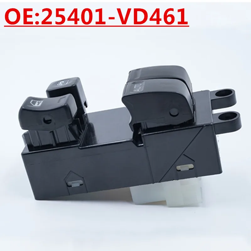 

Новый OE: 25401-VD461 подходит для автомобильного стеклоподъемника Nissan SAFARI, главный переключатель, электрический переключатель стеклоподъемника
