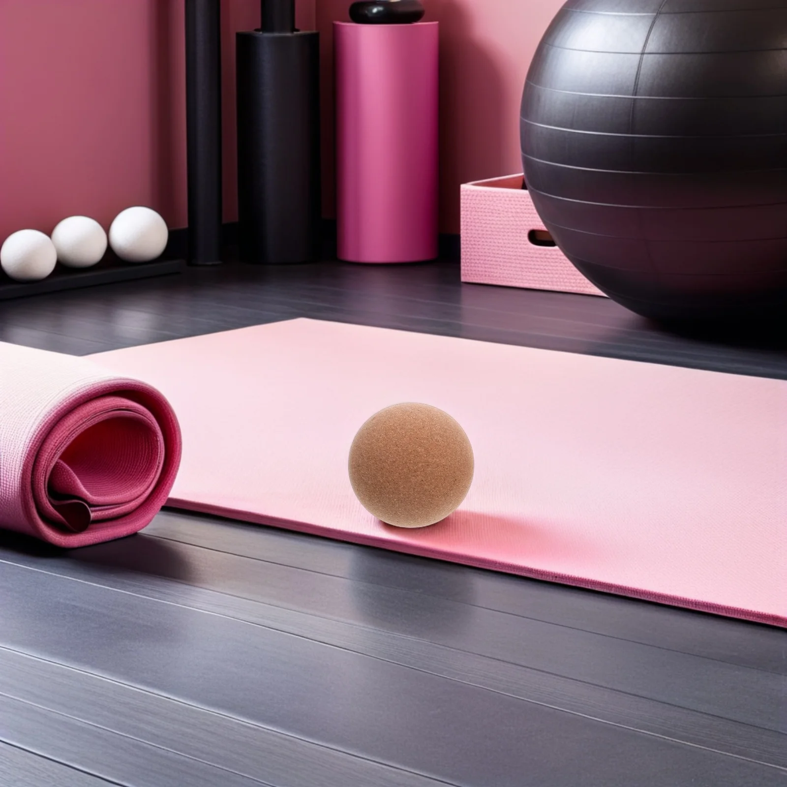 

4Pcs Cork Massage Balls Muscle Roller Therapy Trigger Point Relief Deep Tissue Foot Massage Tool Deep Tissue Massager