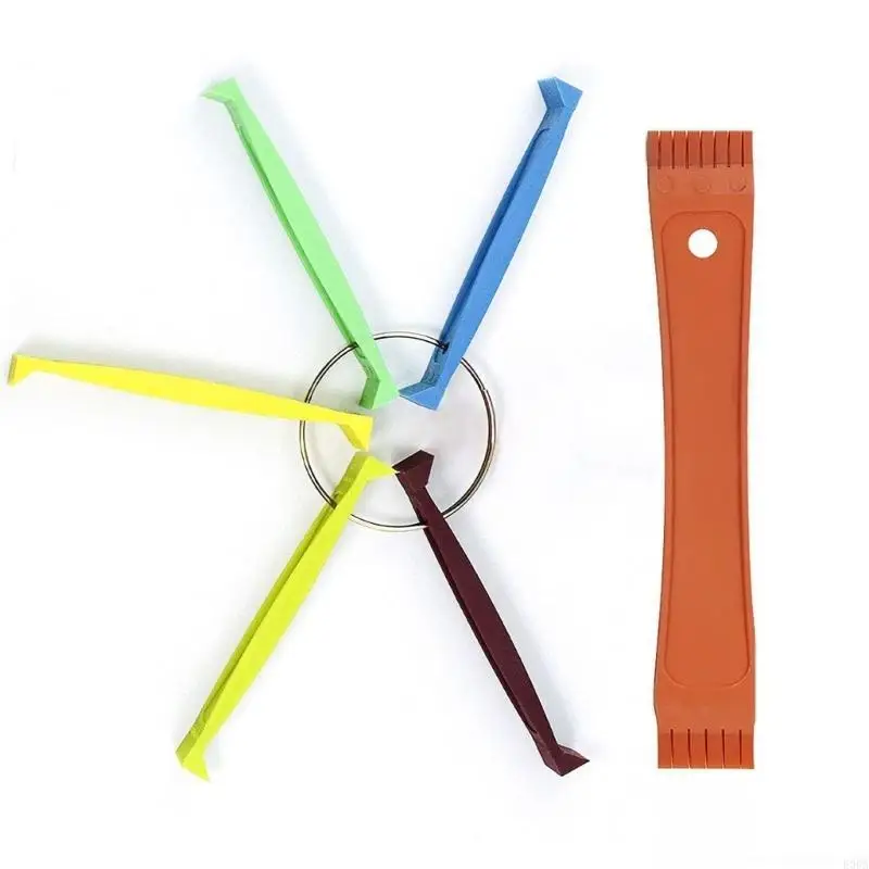 6Pcs Plastic Fin Coil Comb Radiators Fin Condenser Set for Straighten Evaporators Air Conditioner Fin Comb Straighten 