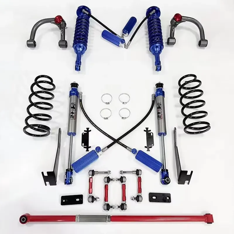 High Performance Suspension Kits for 4X4 Off Road Land Cruiser LC120 LC150 FJ Cruiser 3 Inch Lift Nitrogen Shock Absorbers