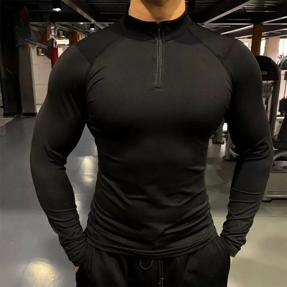 CBUM Men GYM Compression T-shirt Long sleeves Sport Tees Gym Fitness Sweatshirt Male Jogging Tracksuit Homme Athletic Shirt Tops