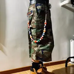 Purely Handmade Hip-Hop Punk Style Pants Chain, Exaggerated Large-Sized Billiard Fashion Accessory
