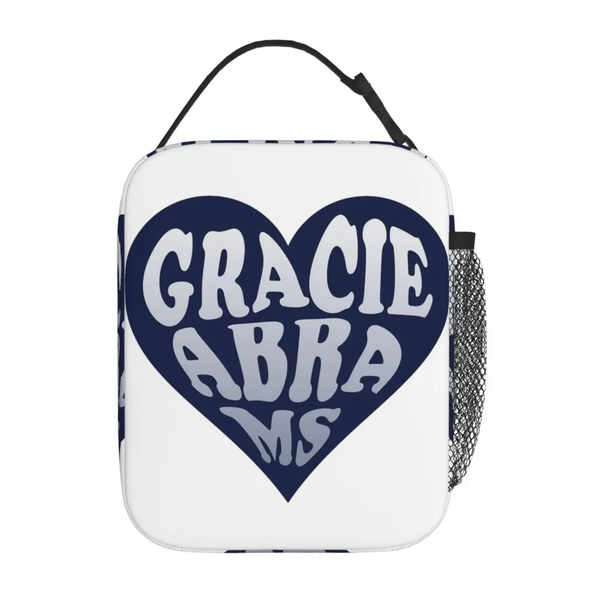 I LOVE GRACIE ABRAMS Merch Insulated Lunch Bag For Outdoor Storage Food Boxes Reusable Thermal Cooler Bento Box