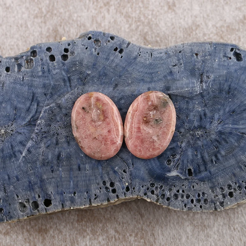 B&F Red Coral  Earring Beads for Jewelry Making, Handmade Natural stones beads, Stones for jewelry Making Supplies