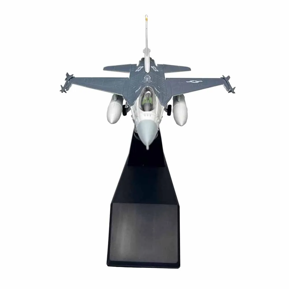 1/100 Scale F-16 F16C Fighting Falcon U.S. Pacific Squadron Alloy Fighter Diecast Metal Airplane Plane Aircraft Model Toy