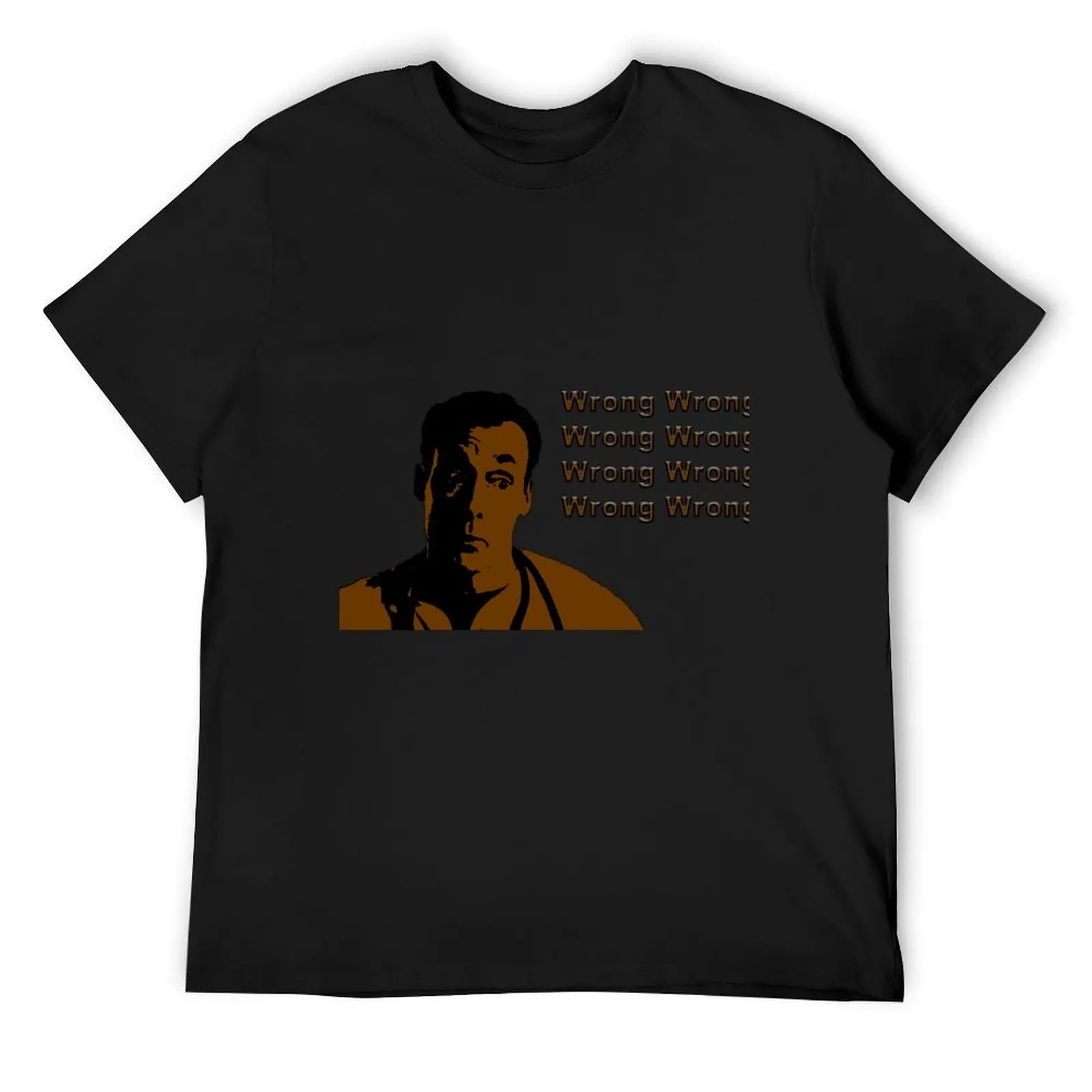 Футболка Scrubs Dr. Cox Wrong с синим замком, винтажная футболка с рисунком, одежда в стиле аниме, мужские однотонные футболки