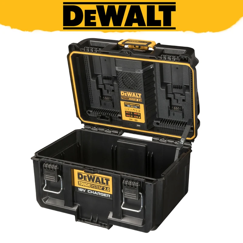 DEWALT DWST83471 TOUGHSYSTEM 2.0 Charging Box USB Simultaneous Charging Battery Storage Waterproof Dustproof Tool Box