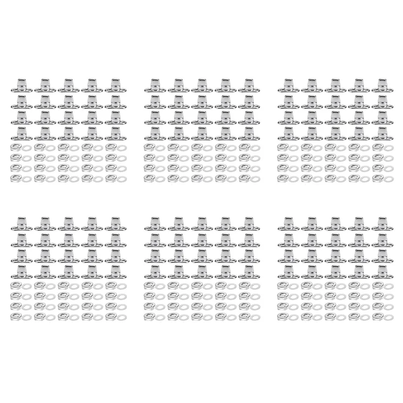 

【B07R】120 Sets Marine Grade Twist Lock Fasteners Turn Button Eyelet And Stud, For Canvas Fastener Turn Buttons