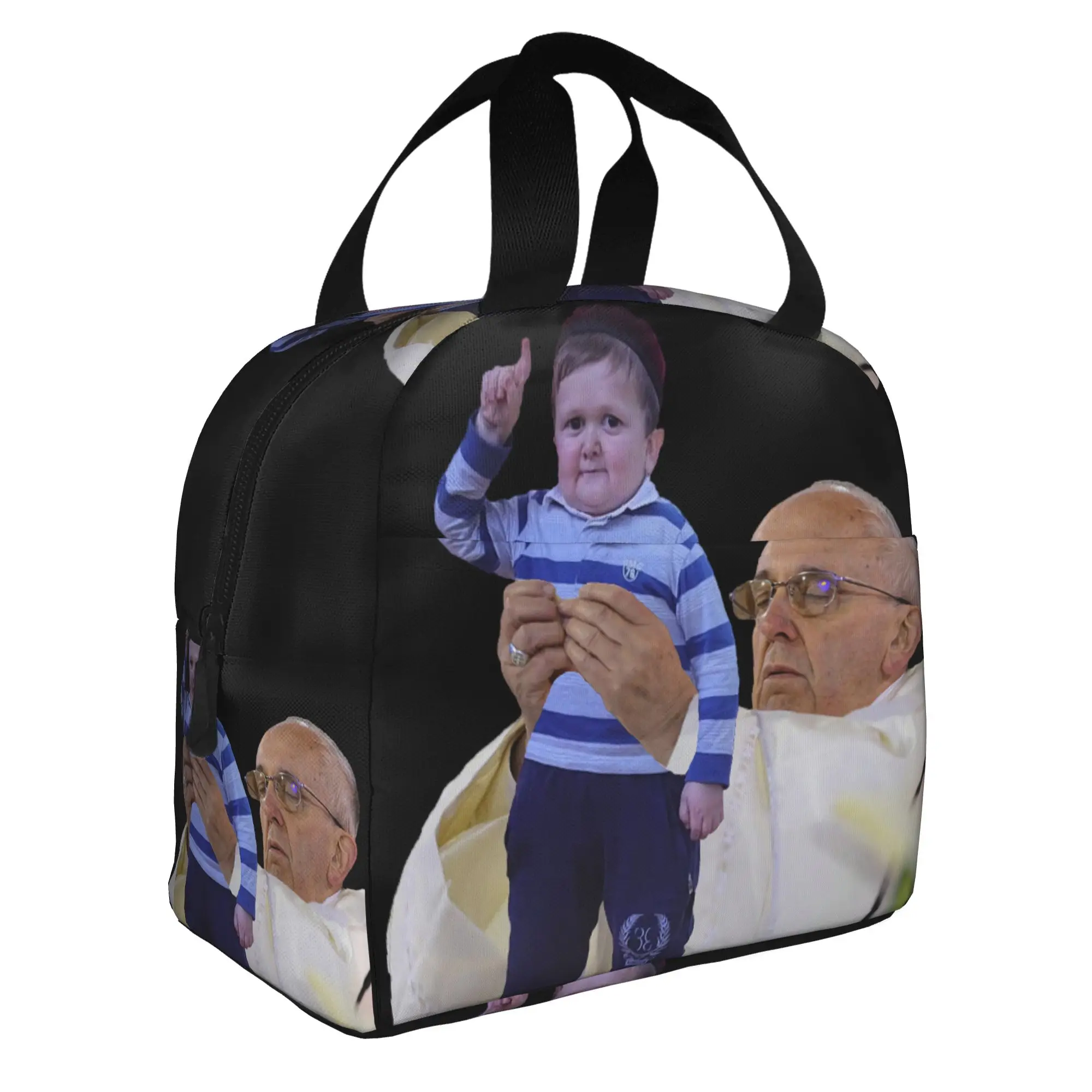 King Hasbulla Insulated Lunch Bag for School Office  Resuable Cooler Thermal Lunch Box Women Men