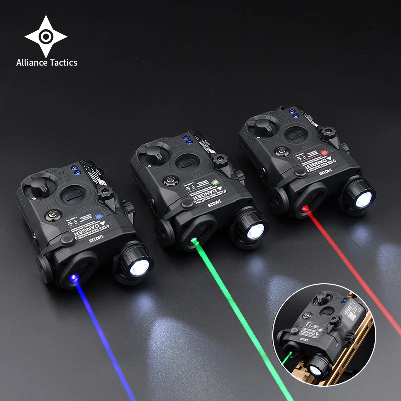 WADSN Tactical UHP PEQ-15 Red Green Blue Laser IR Fill Light White LED Lamp Fit 20mm Picatinny Hunitng Airsoft Scout Accessories