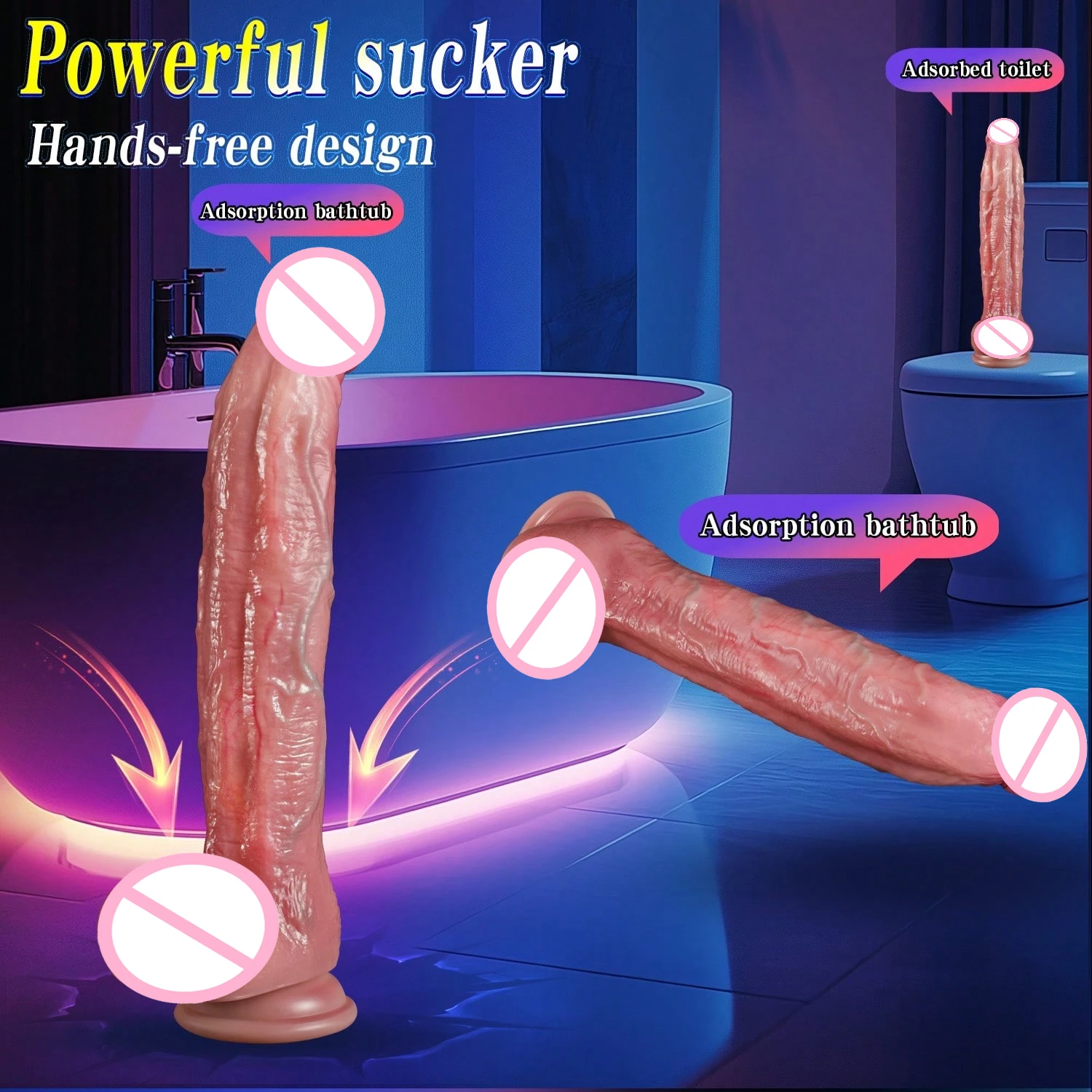 دسار واقعي كبير 10.24 بوصة هزاز دسار مع تسخين لتحفيز الشرج G-بقعة شفط كأس قضبان اصطناعية ألعاب جنسية 18 +