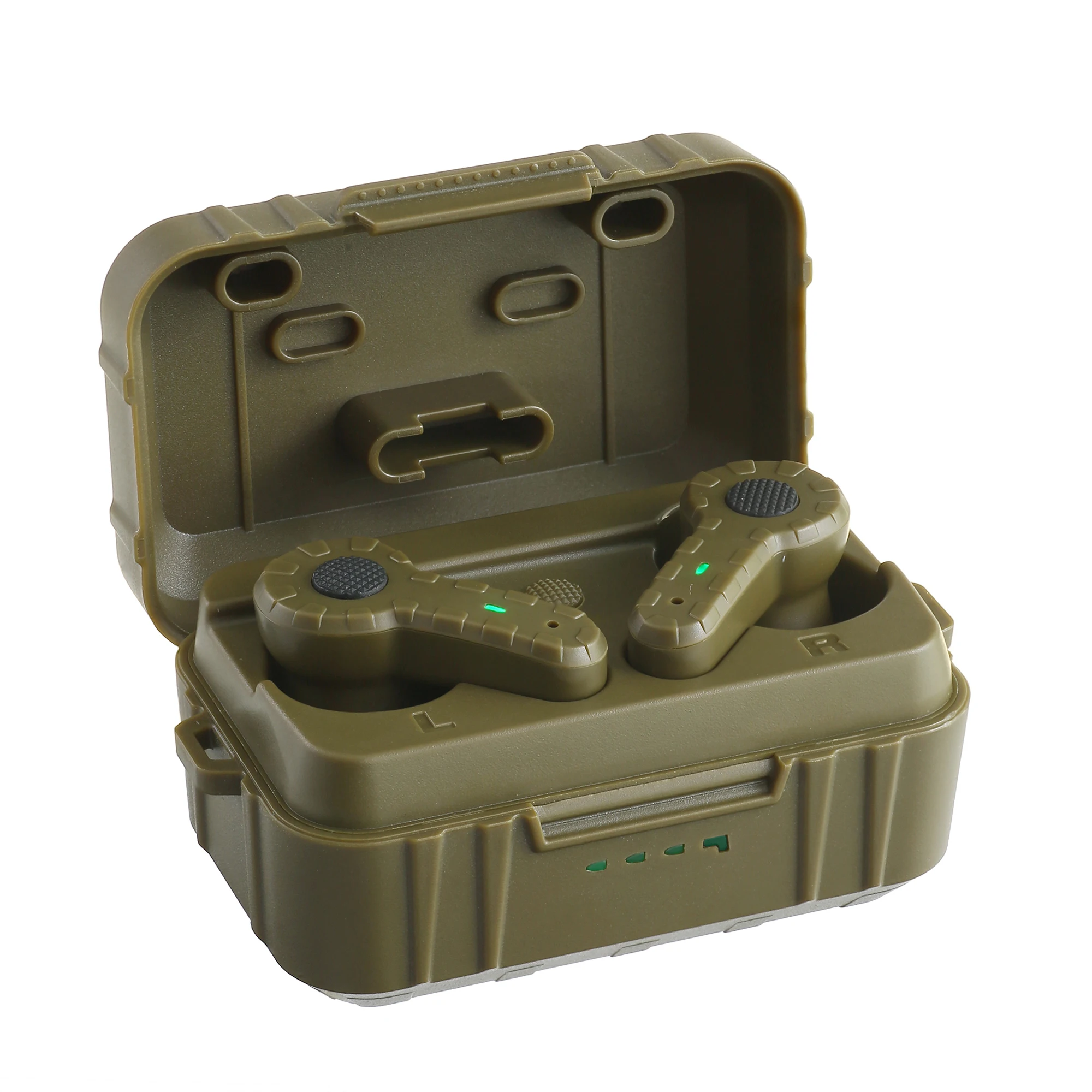 TOTEMS Tactical Electronic Headphones: Bluetooth 5.4, NRR 27 dB, Sound Capture, Noise Cancellation, In-Ear Shooting