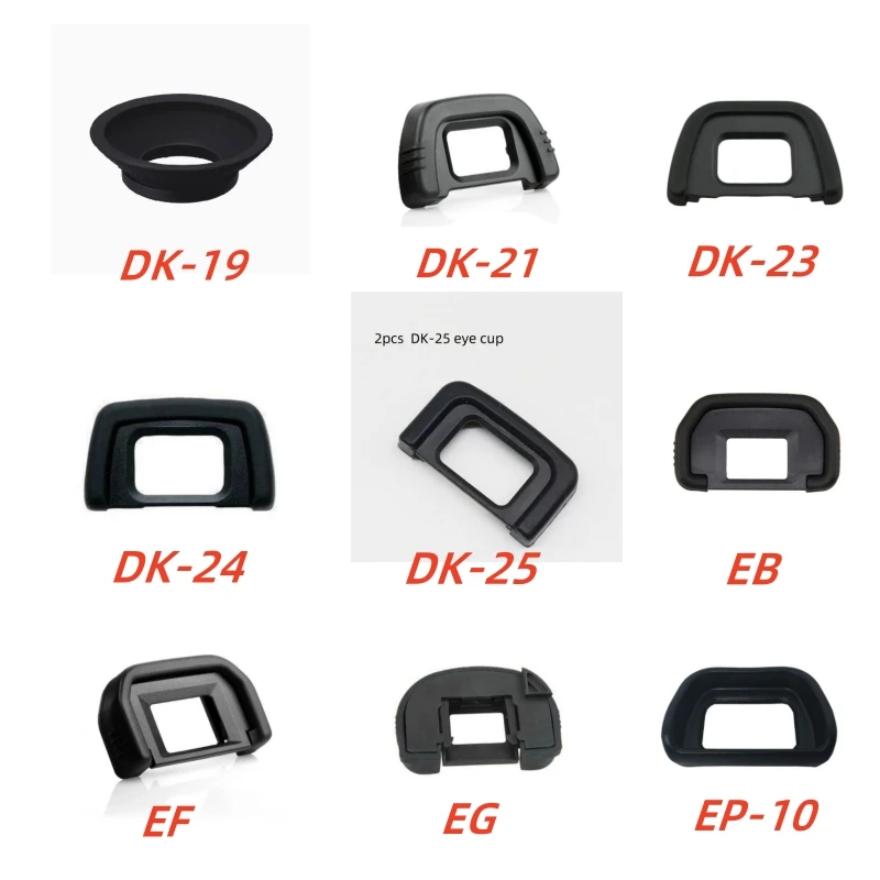 DK-19 DK-21 DK-23 DK-24 DK-25 EF EB EG EP-10 EP-11 Rubber Eye Cup Eyepiece Eyecup for nikon canon sony SLR Camera