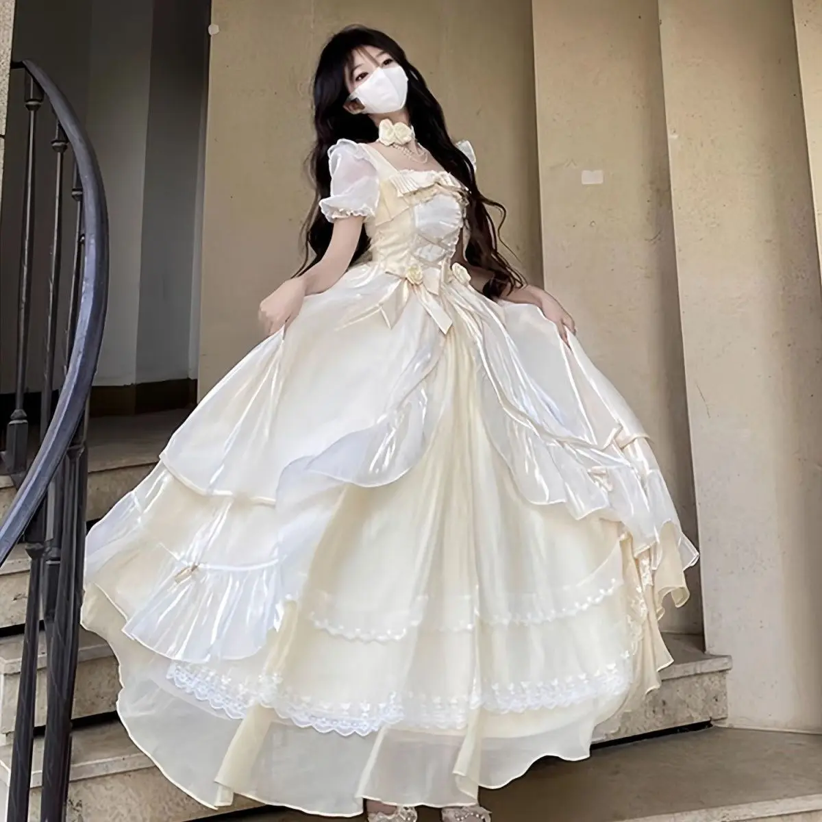 

Japan Lolita Genuine Dress Birthday Dress Wedding Dress 2025 New Lolita