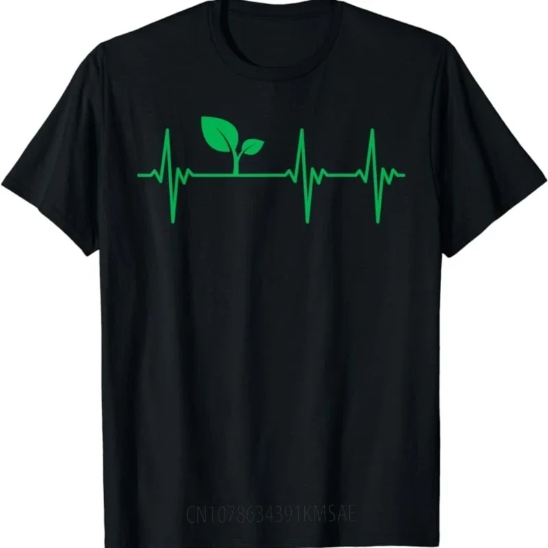 Plants Powered Vegan Shirt Green Leaf Design TShirts Graphic Personalized Custom Printed Women Men Summer MenT-Shirt