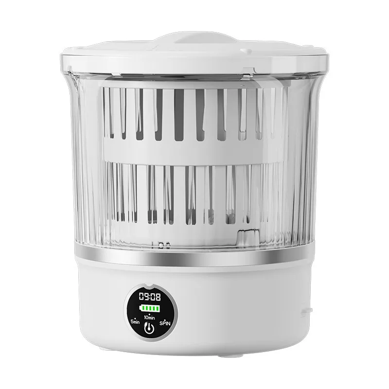 HOMEFISH Dehydrated Underwear Washing Machine Fully Automatic Dormitory Mini Mini Sock and Underwear Washing Machine image 6