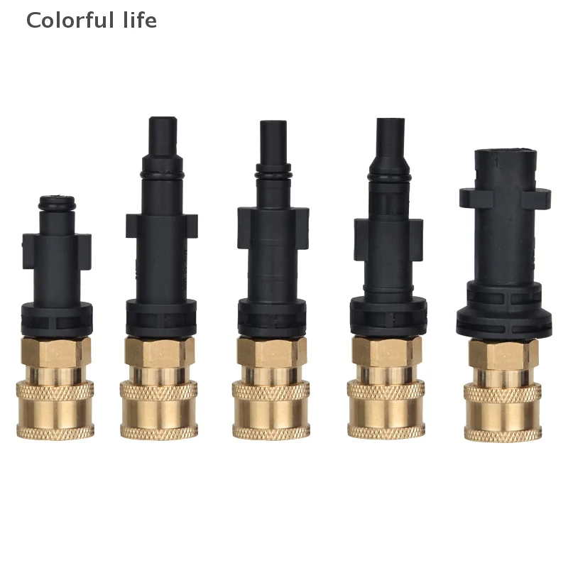 

Pressure Washer Male Adapter G1/4" Quick Release Connector Nozzle Cleaning Machi