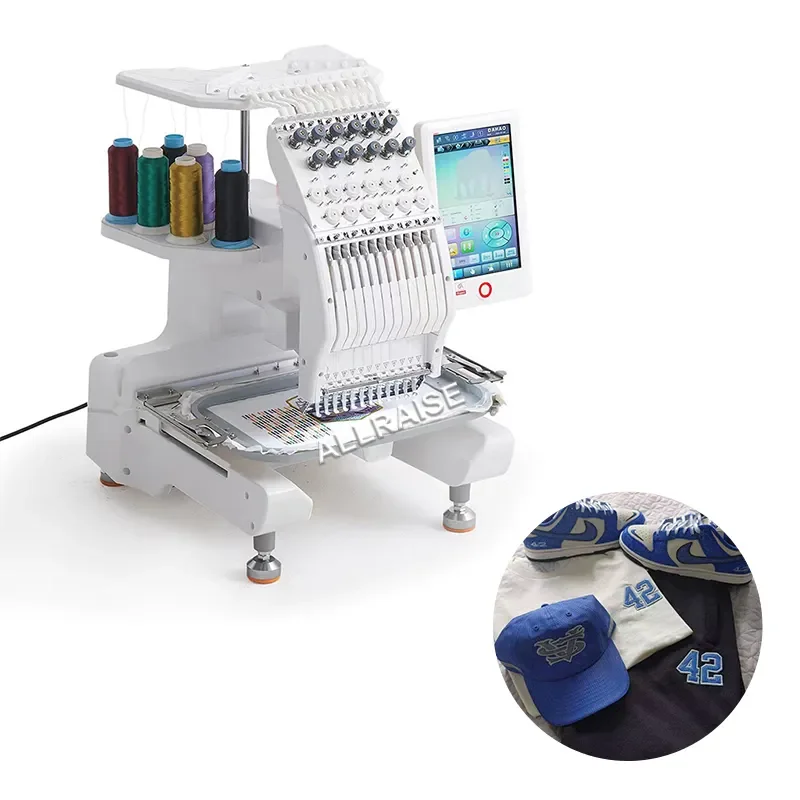 Low Price High Quality Hat Flat Garments T Shirt Sewing Embroidery Machine Computerized Embroidery Machine