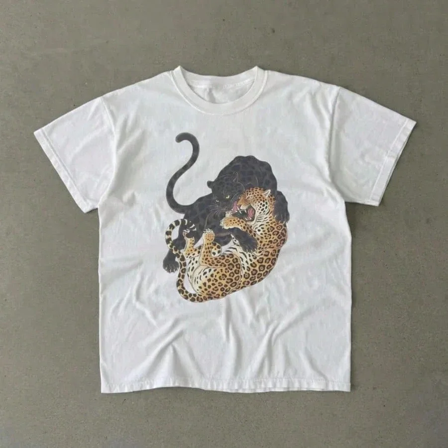 New Summer 2026 Collection: Printed Trend T-Shirts, '90s Retro Crop Tops, Y2K “Trash” Style, and 2000s-Style Tops—Unisex