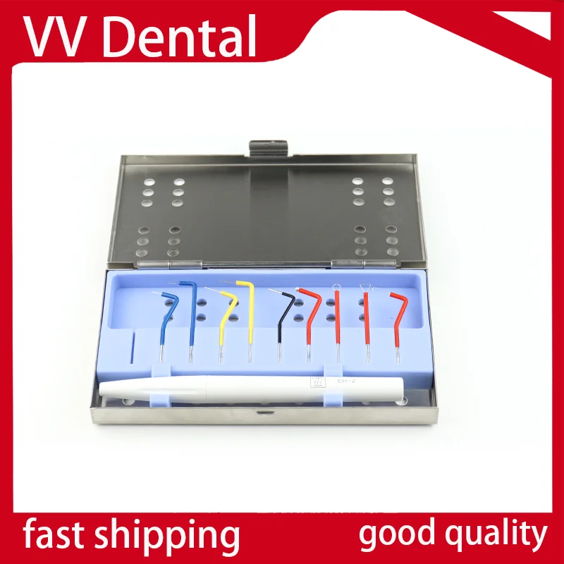 

9pcs Dental Electro Surgery Electricity Knife Tips Fit Dental Electrosurgery Unit for Oral Surgery Reusable Dental Tools