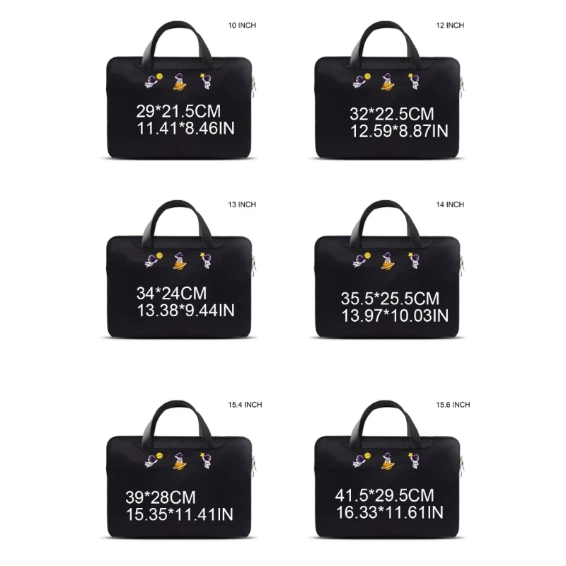 حقيبة كمبيوتر محمول مقاومة للماء وحقيبة كمبيوتر متينة وحقيبة يد