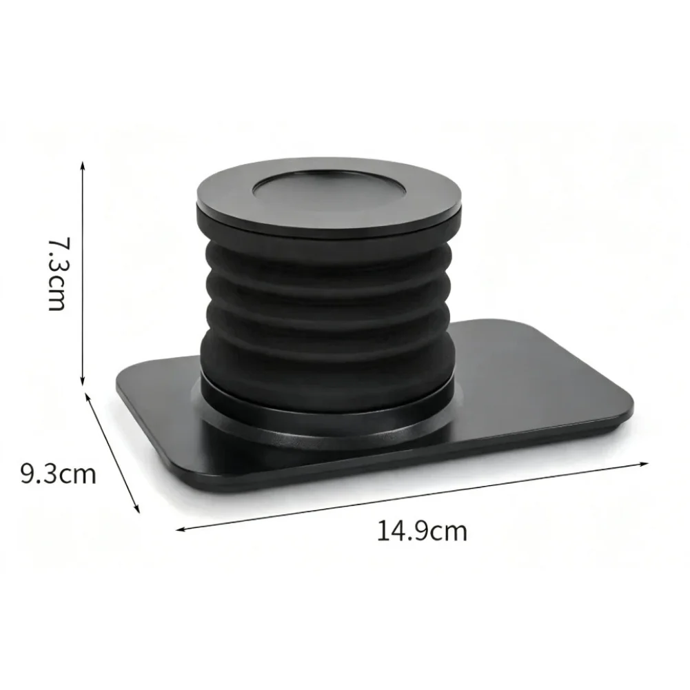 White Coffee Grinder Funnel Coffee Grinder Silicon And Aluminum Alloy Easy Press Mechanism Multipurpose Compatibility