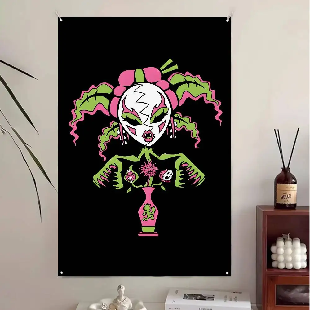 I-Insane C-Clown Posse band Flag Custom Flags Wall Hanging Tapestry Outdoor Decorative flag Background Blanket