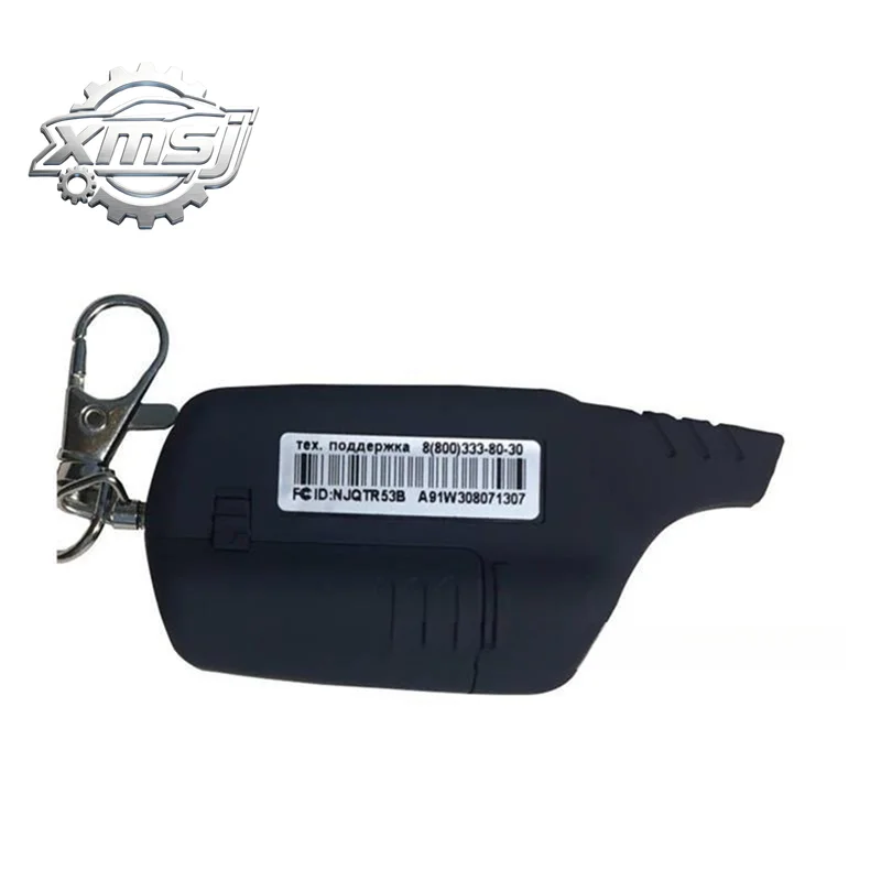 

A91 LCD llave Control remoto sistema alarma antirrobo coche 2 vías para Starline A91 motor ruso Starter-A67F