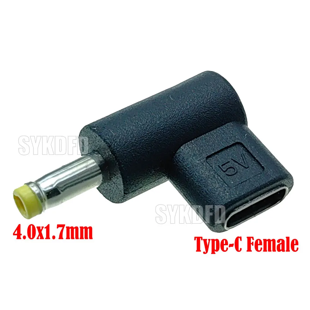 DC Power Connector Universal 5V TypeC to 3.5×1.35mm/4.0×1.7mm/…