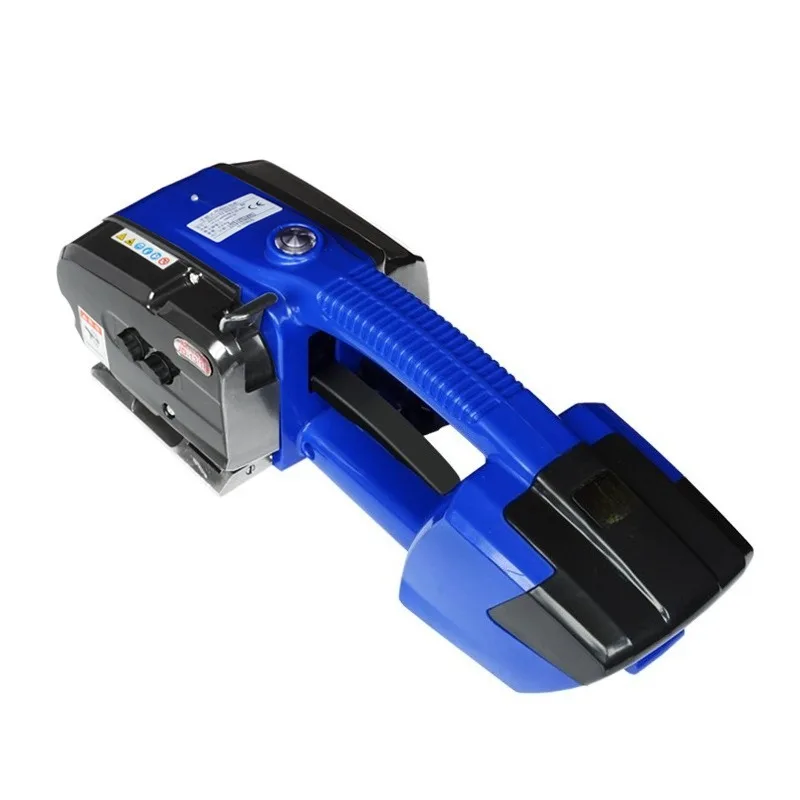 Heavy Duty Handheld Electric Strapping Machine Automatic Buckle Free Hot Melt Welder PET PP Plastic Steel Band Packing Tool