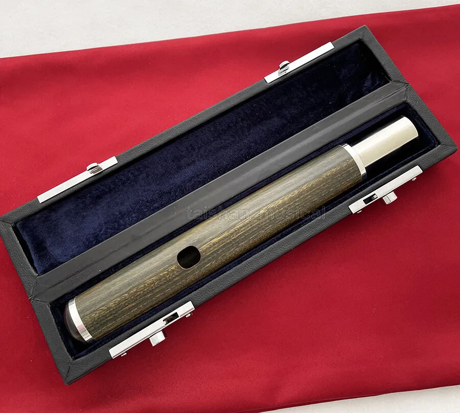 high quality Grenadilla Green wood Flute Headjoint For silver or Gold FLUTES European style