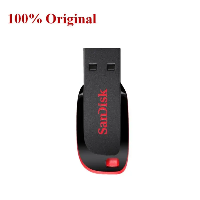 SanDisk محرك أقراص فلاش USB 32 جيجابايت 64 جيجابايت 128 جيجابايت usb 2.0 CZ50 قرص فلاش محرك فلاش usb ميموري usb 16 جيجابايت ذاكرة عصا القلم محرك