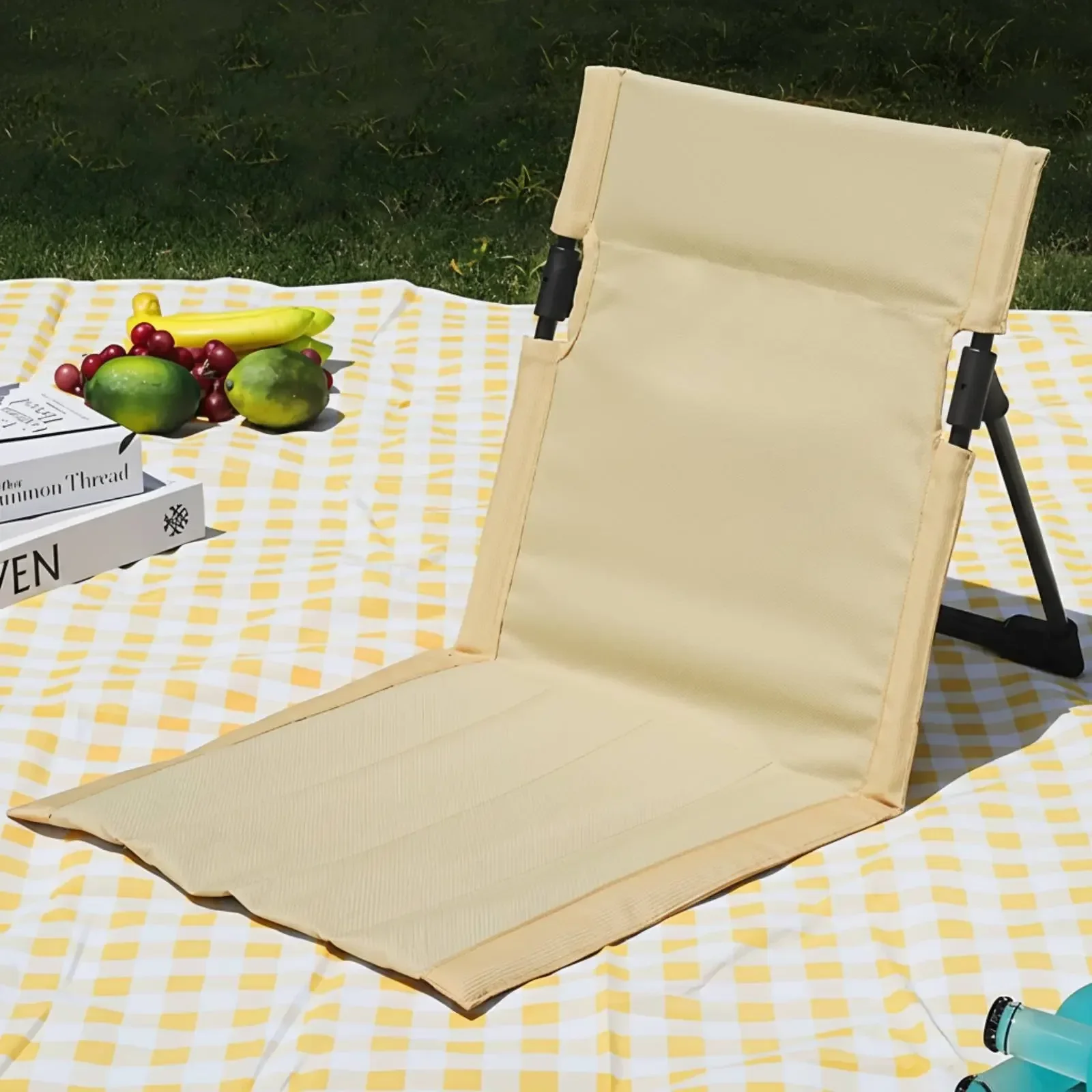 Folding Camping Chair Foldable Beach Chair Portable Backrest Seat Back Support Outdoor Seating Lightweight for Lawn, Picnic  Factory Direct Wholesale, Affordable Bulk Price Cost-effective Bulk Price