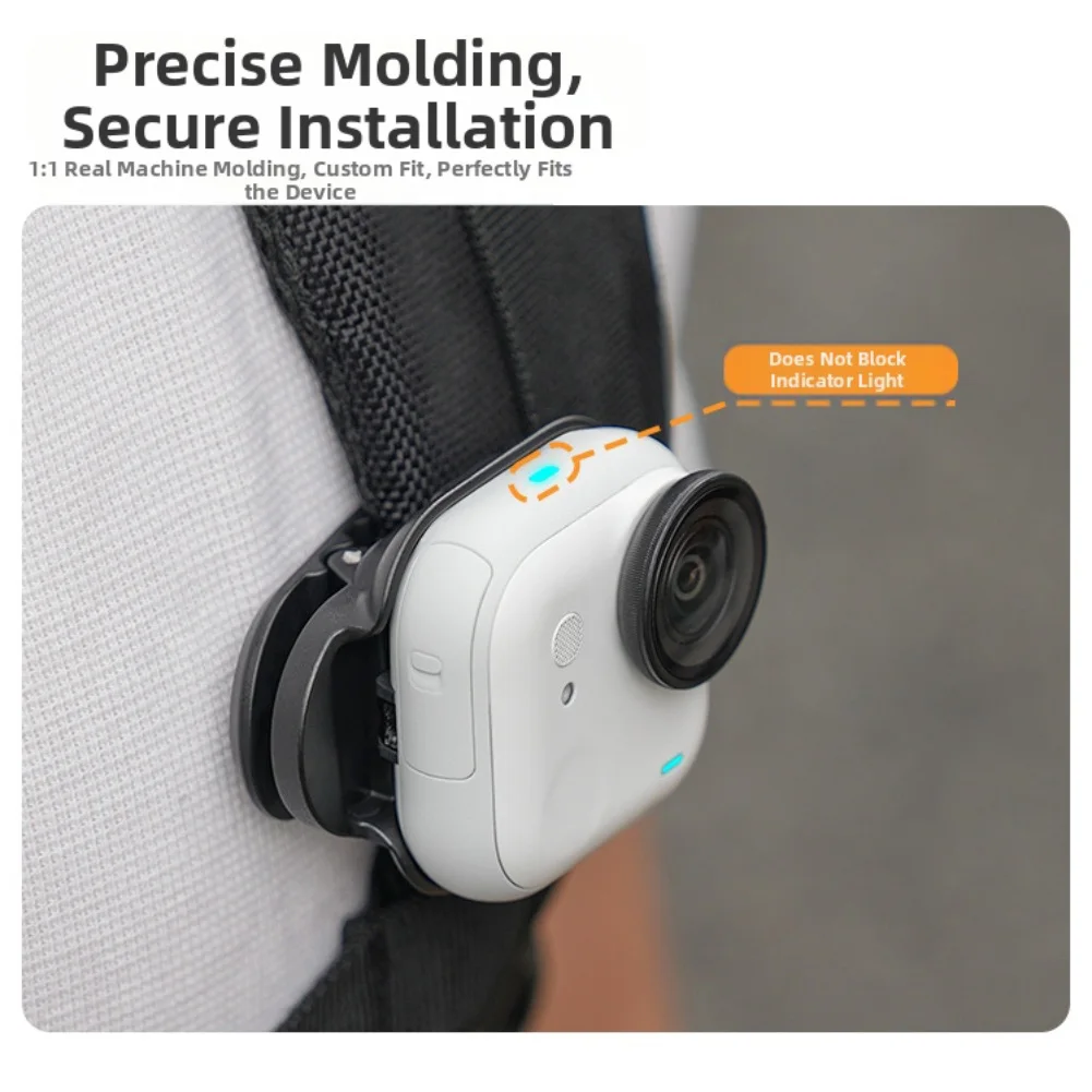 ل Insta360 الذهاب الترا المغناطيسي على ظهره كليب الإفراج السريع عمل منصب الكاميرا الثابتة جبل المشبك كاميرا ظهره حامل قصاصة #1