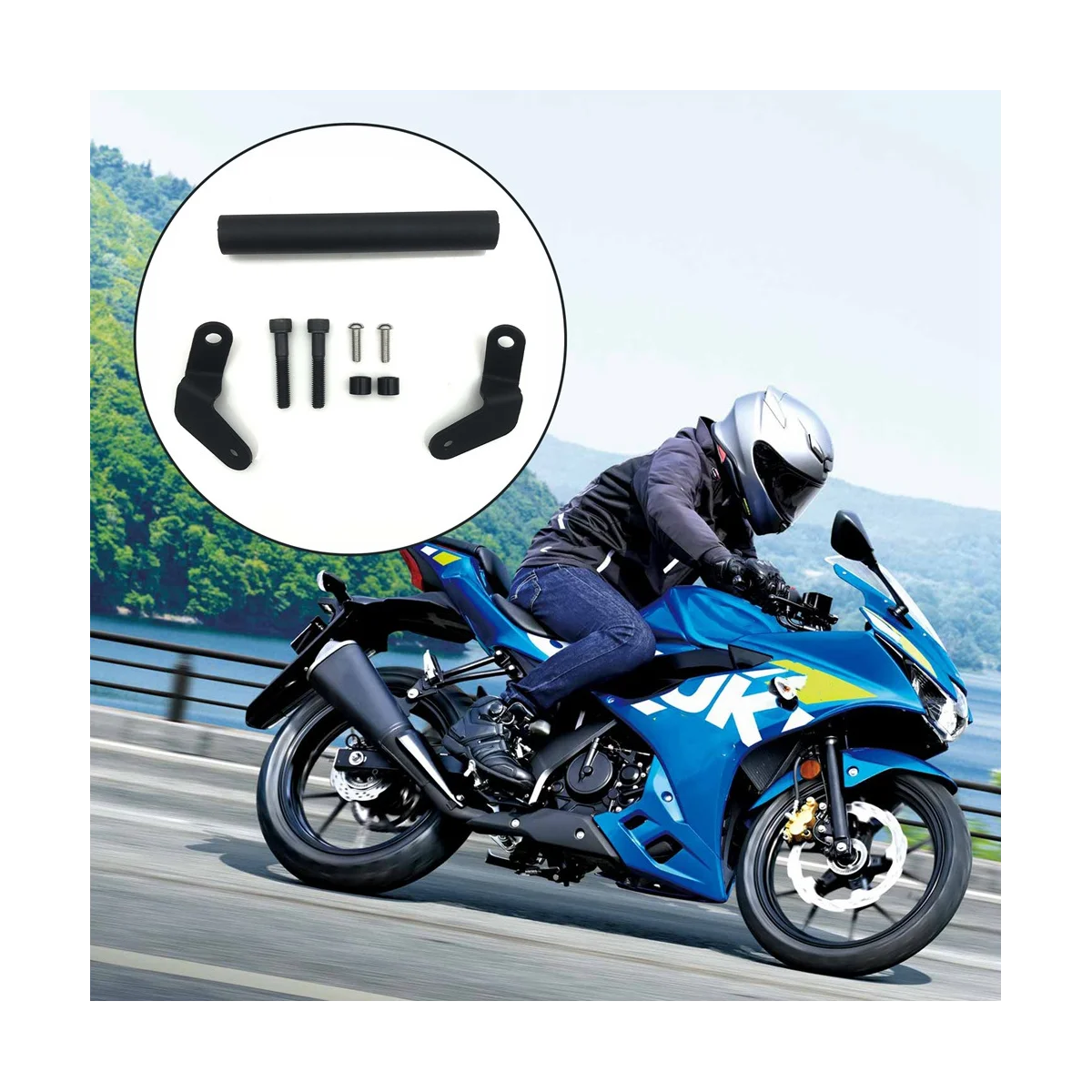 

Navigation Bracket Mount Smartphone GPS Holder for SUZUKI GSXR 125 GSX-R 125 2018-2022