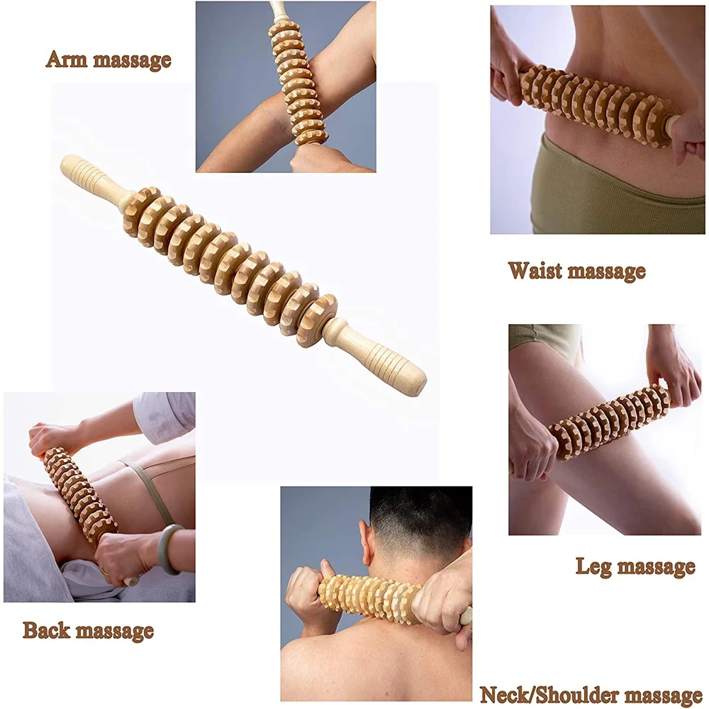 Maderoterapia Kit,Wood Therapy Massage Tools,Wood Lymphatic Drainage Tool,Maderotherapy,Anti Cellulite,Wooden Roller tools