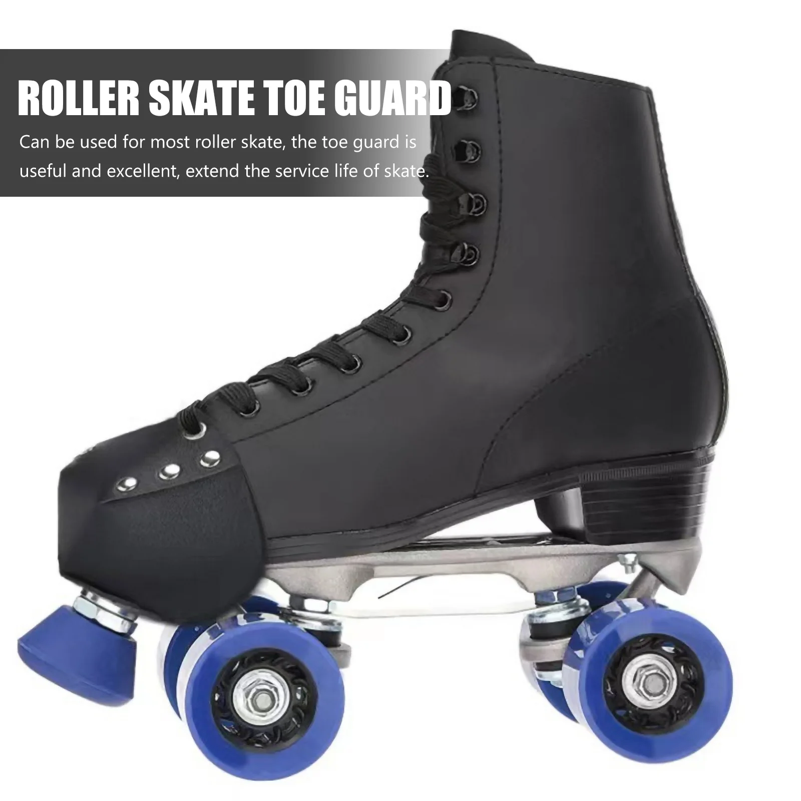 

1 шт., защитный чехол для пальцев на роликовых коньках, прочный, простой дизайн, многоразовый аксессуар для скейтбординга