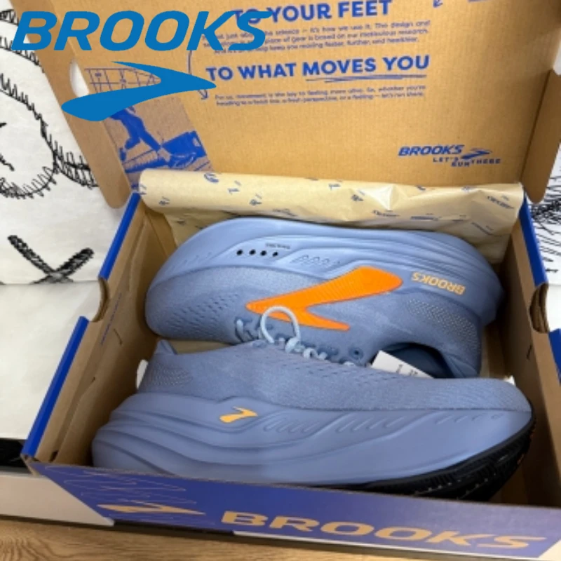 Brooks Glycerin Max MenRunning Footwear - DNA Loft Max Technology Lightweight Breathable Design Marathon-Ready Support