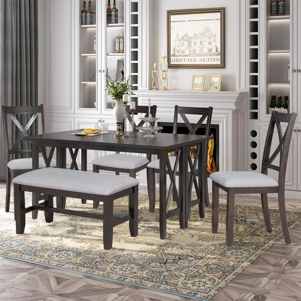 Transforming Your Breakfast Rituals: A Deep Dive into the 6-Piece Rectangular Dining Set