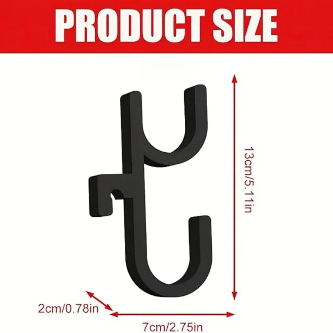 Universal Storage Hook Stable Structure Car Storage Hook Pp Plastic Hook Versatile For Suv Car Trunk Vehicle Interior