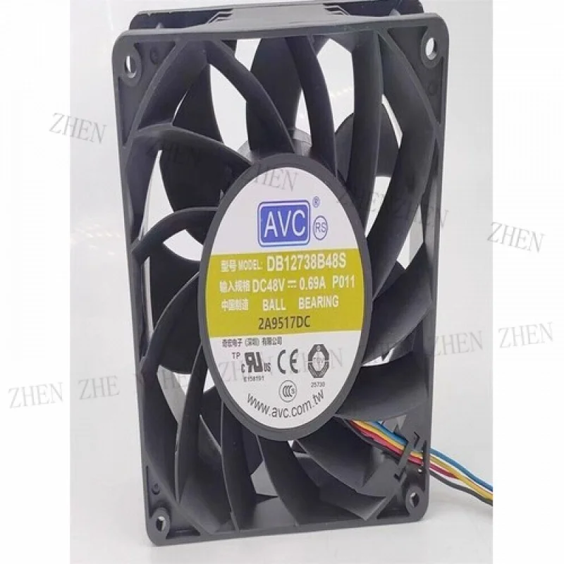 

Y FOR AVC DB12738B48S DC48V 0.69A P011 Cooling Fan