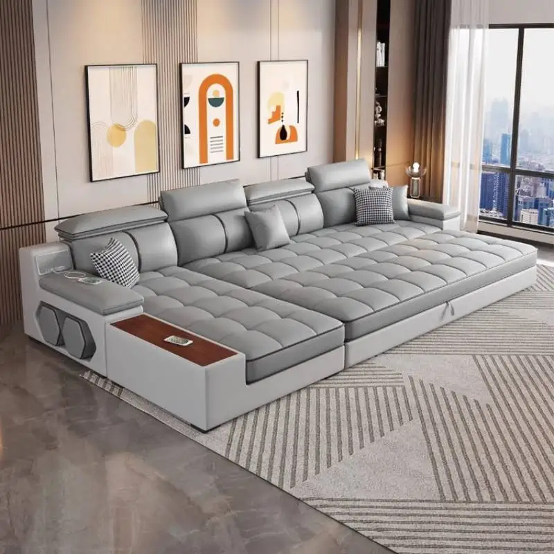 

Sofa bed living room small apartment multi-functional straight row princess storage cat scratching sofa Meuble Salon Couch Bed