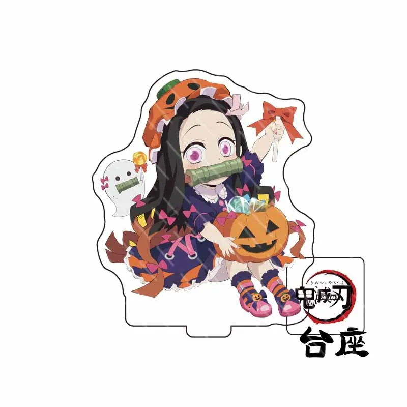 Soporte acrílico Demon Slayer, figura de Anime de 8CM, Kocho Kanao Nezuko, regalo de Cosplay