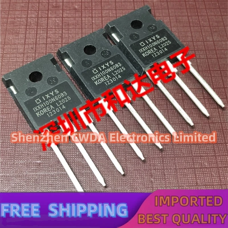 10PCS-20PCS  IXXH100N60B3 TO-247 600V 100A MOS  Best Quality Can Be Purchased