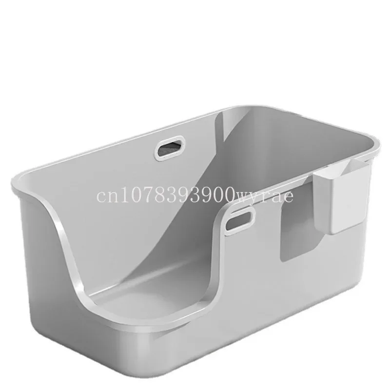 

Big Openness Sandbox Leak Proof Toilet Cat Bedpans Training Bathroom Convenient Katzen Toilette Sand Box