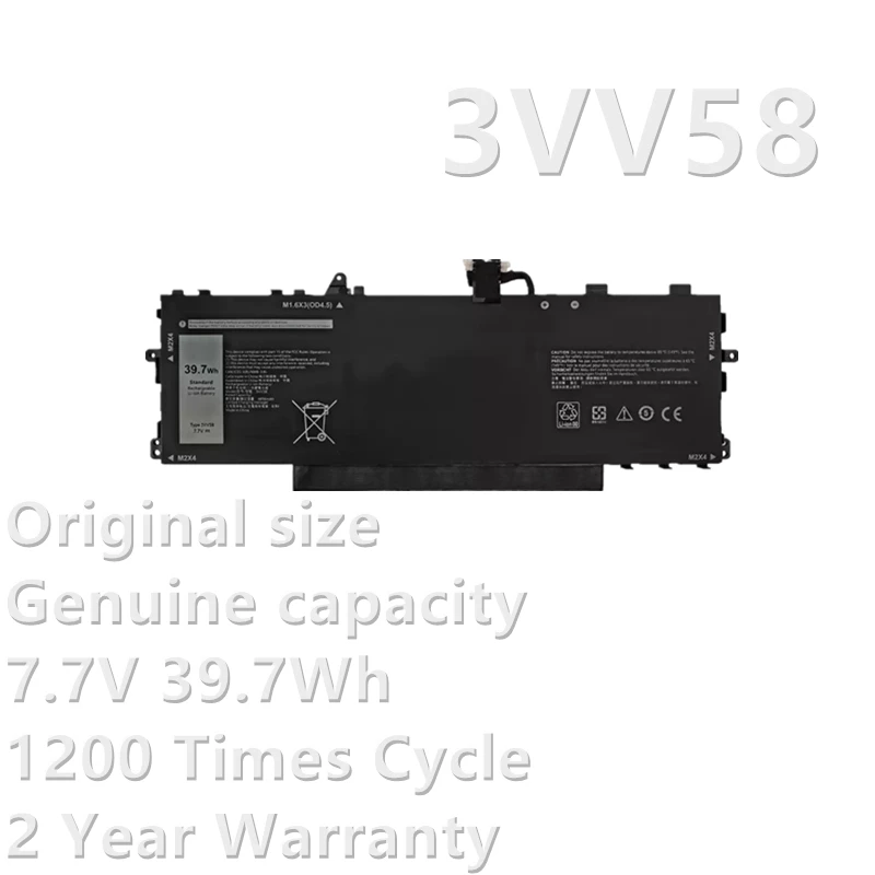 CSBD 3VV58 7.7V 39.7Wh Li-Polymer Laptop Battery for D ell Latitude 9420 9430 2-in-1 Notebook Compatible with 0JJ4XT 6VJ1F