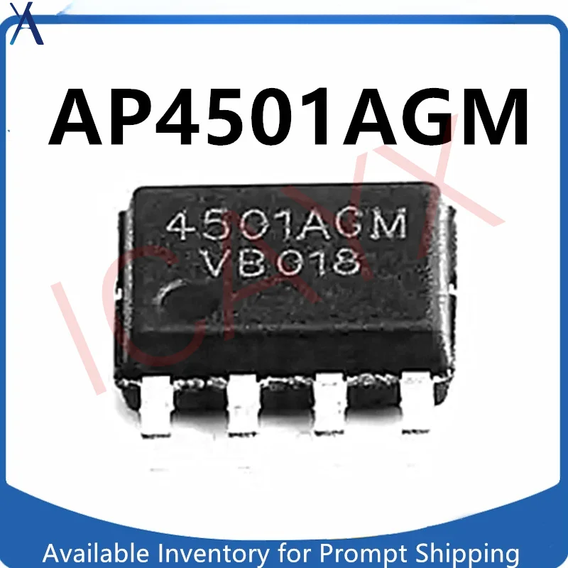

1PCS AP4501AGM AP4509AGM AP4525GEM AP4957AGM New N+P Tube SOP-8-30V-8A Original Spot