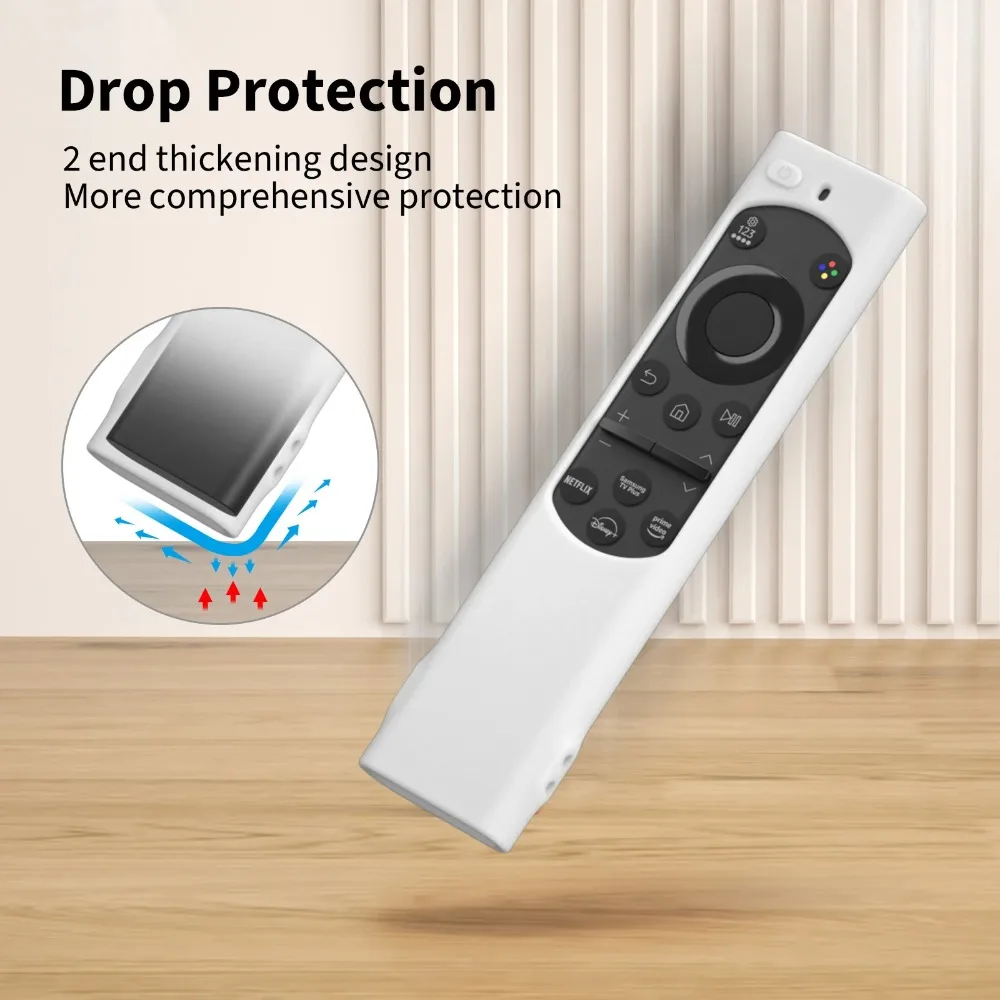 Étui de télécommande TV pour Samsung BN59-01385A/01388A/01388H TM2180E, Protection antichoc et antidérapante, housse en Silicone