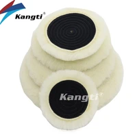 Almohadilla pulidora de punto de primera calidad, rueda de pulido de lana autoadhesiva, cuidado de pintura para coche y motocicleta, 3/5/6/7 pulgadas, 3M